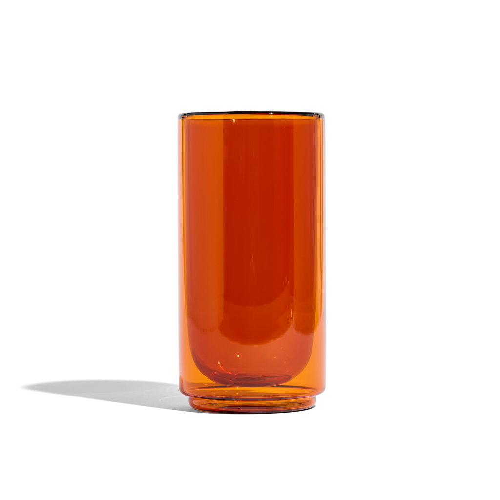 Cove 16oz Glass Pint - Set of 2 - Amber