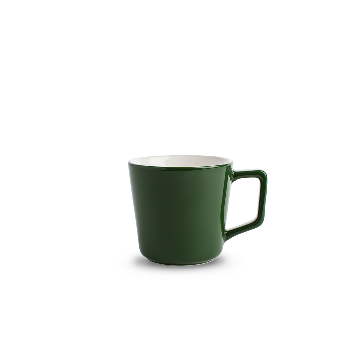 12oz Angle Drip Mug - Forest Green