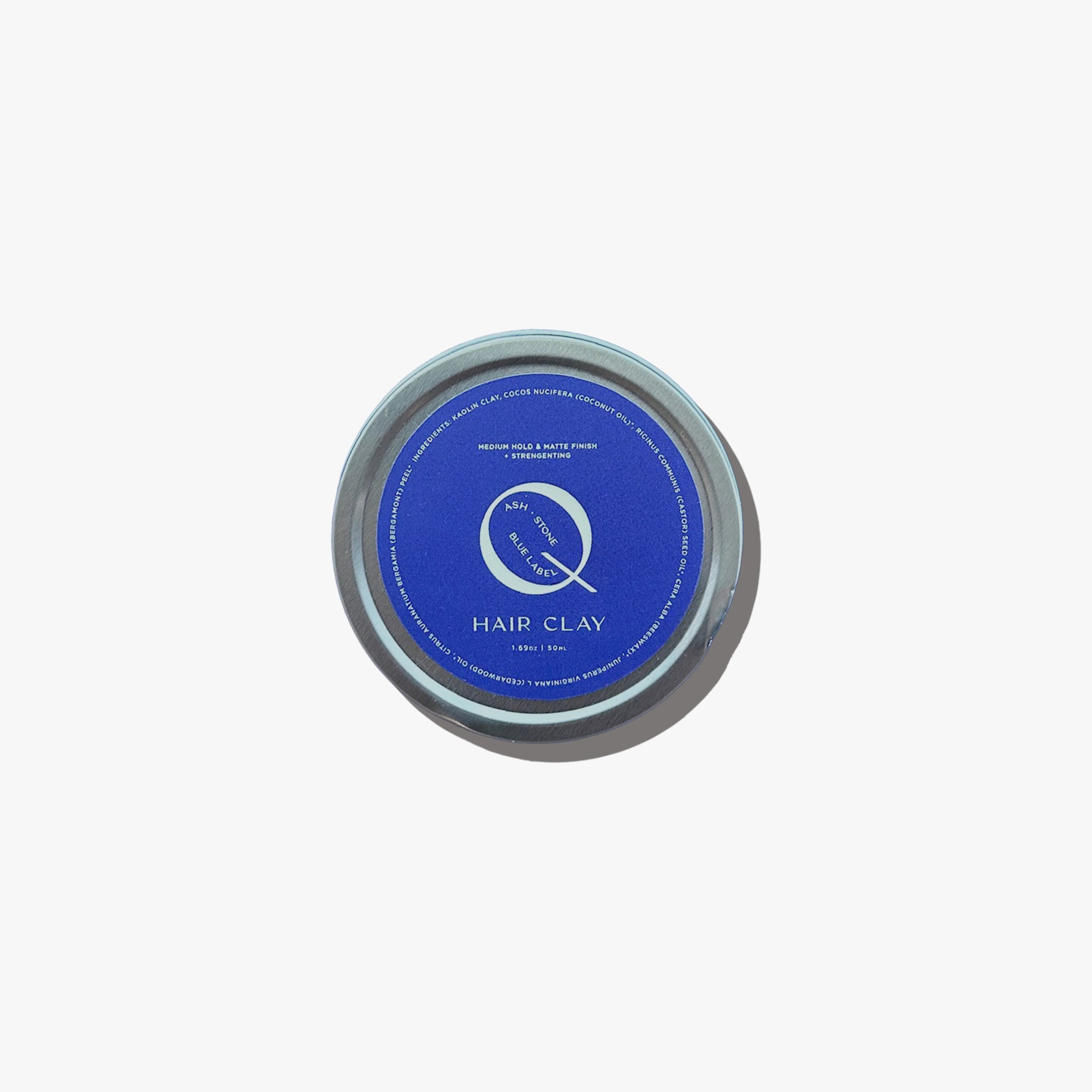 Q Hair Clay - Blue Label