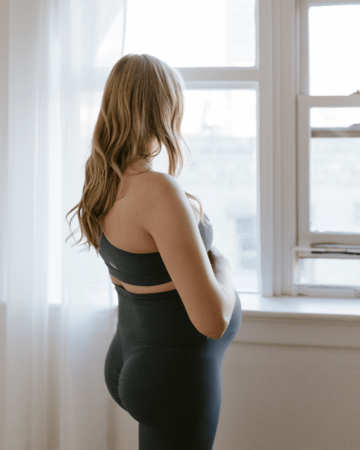 AXK CORE Curve Maternity Legging - Blue