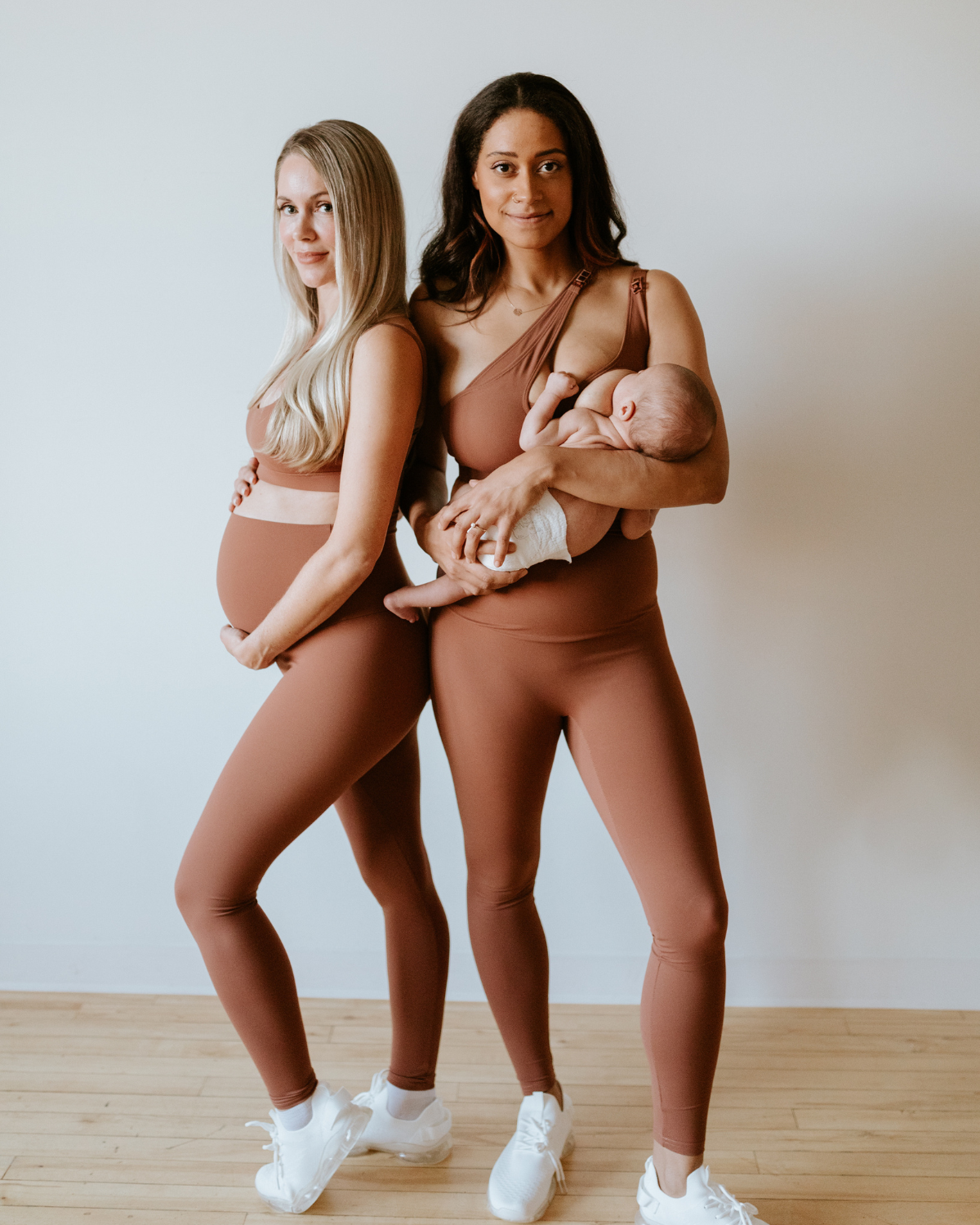 AXK CORE Curve Maternity Legging - Brown