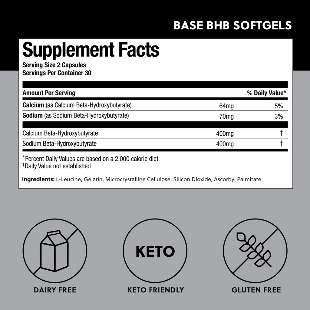 Base Ketones - Exogenous Ketones Drink Mix