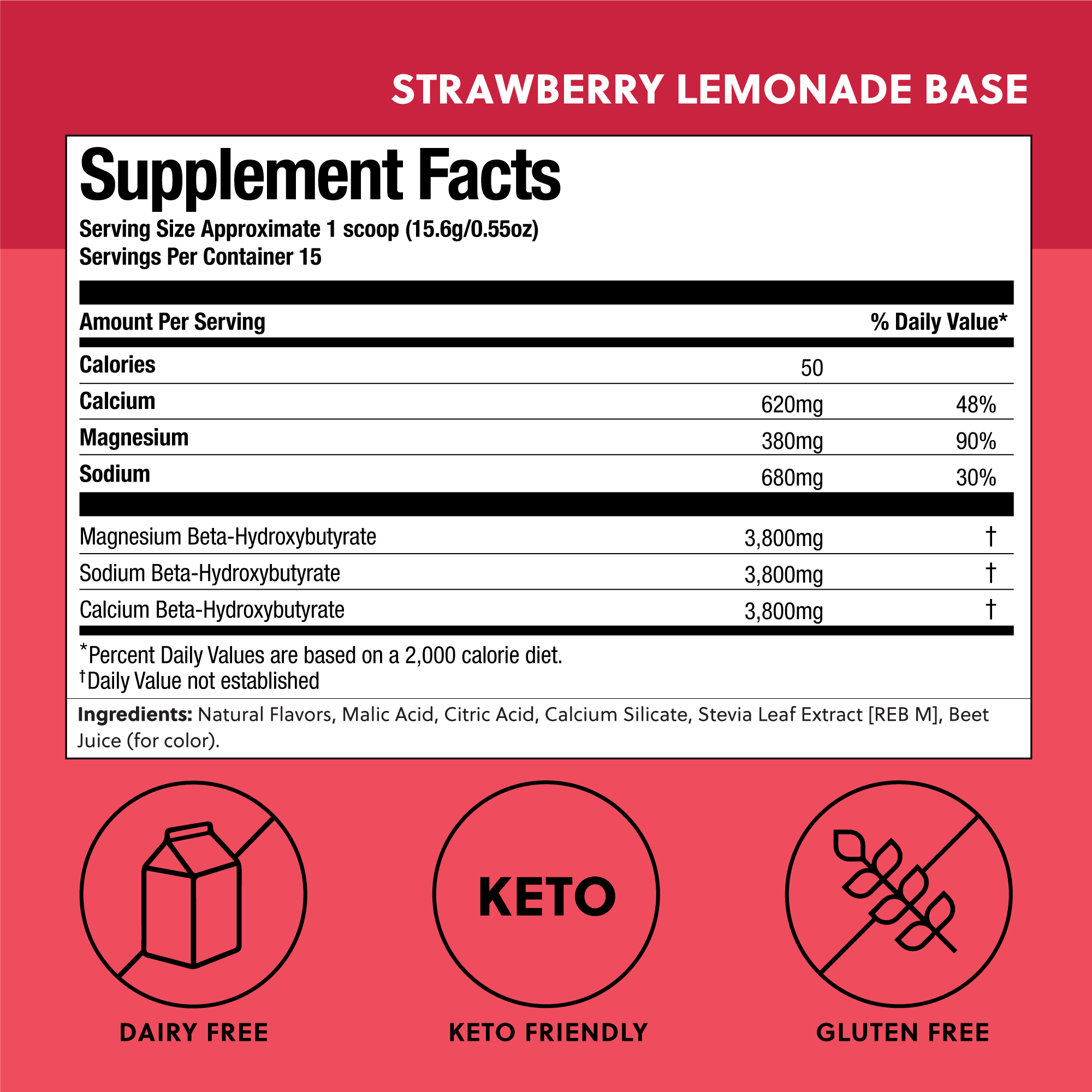 Base Ketones - Exogenous Ketones Drink Mix