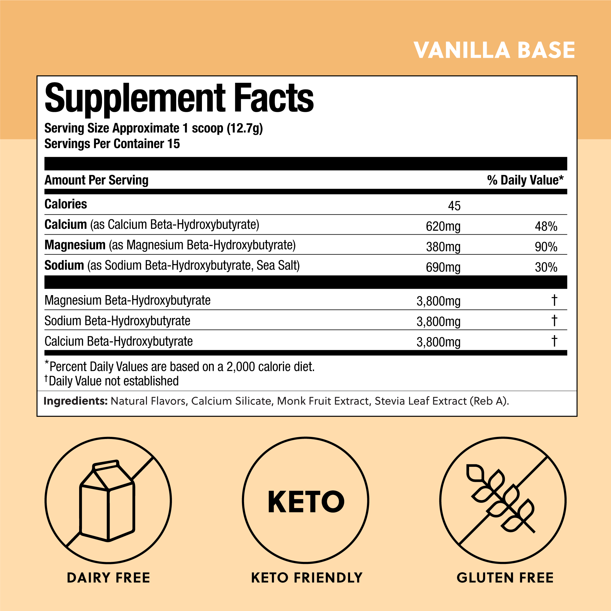 Base Ketones - Exogenous Ketones Drink Mix