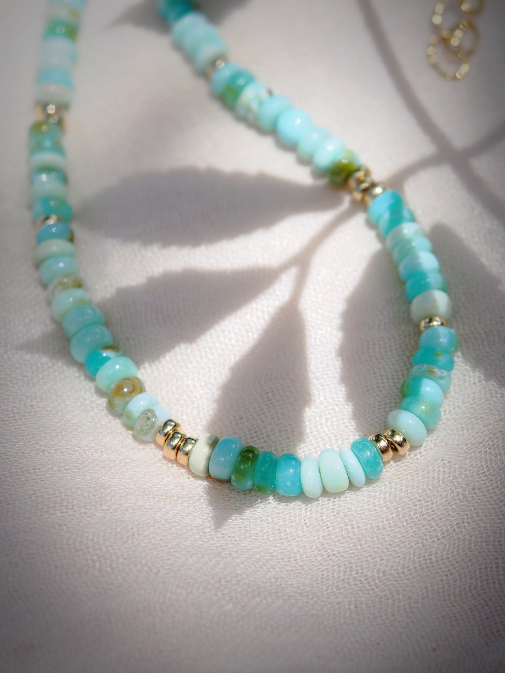 Peruvian Blue Opal Necklace - Mana'olana
