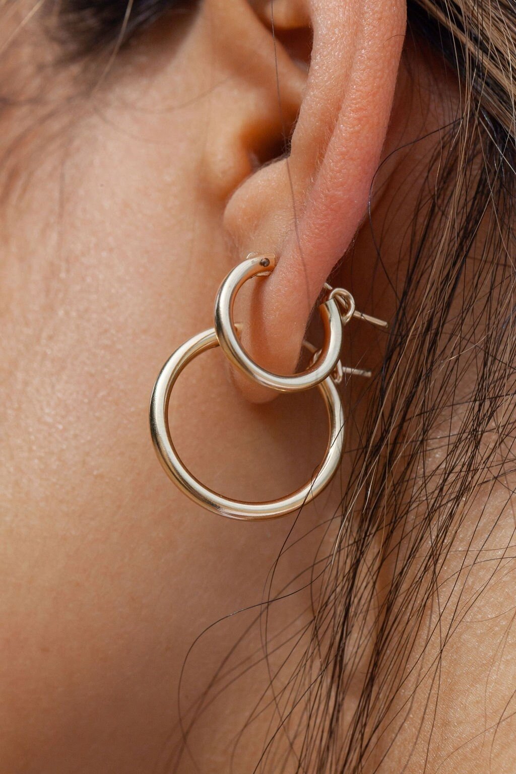 Everyday Gold Filled Hoops - Ahulani