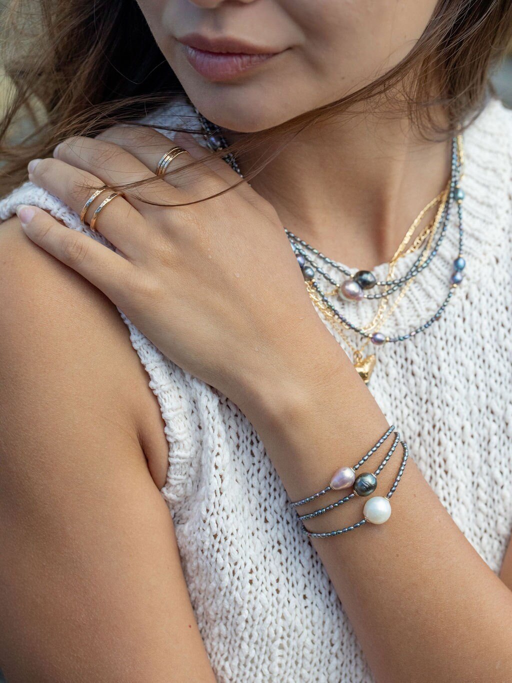 Genuine Tahitian Pearl Bracelet - Kaimalie