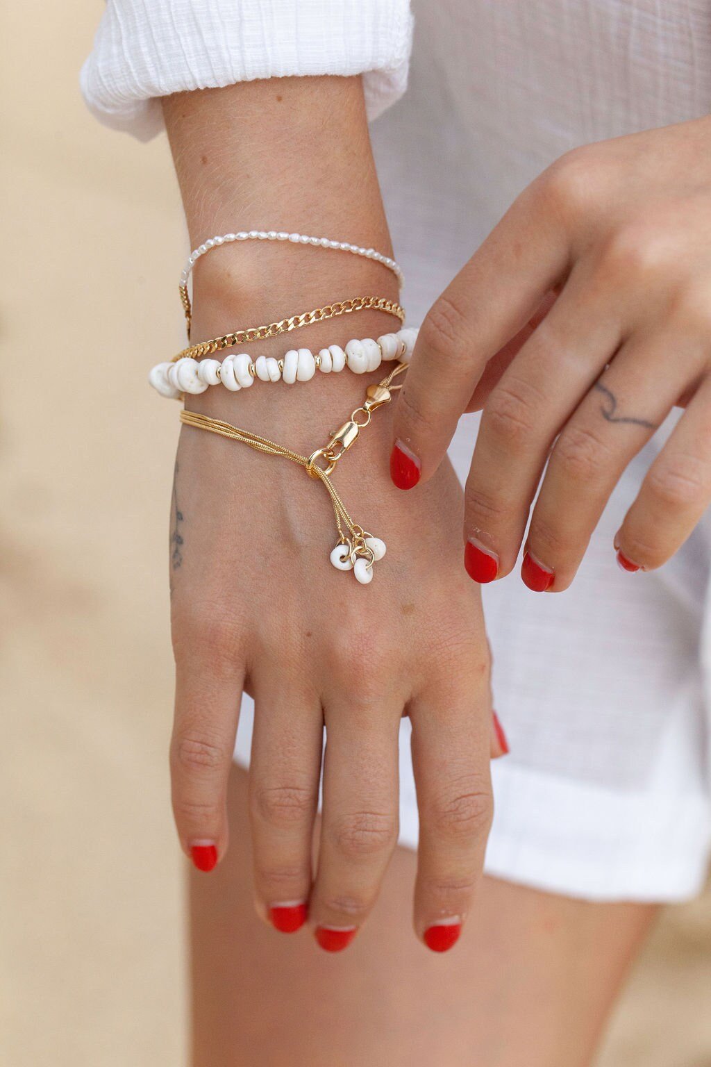 Gold Filled Curb Chain Bracelet