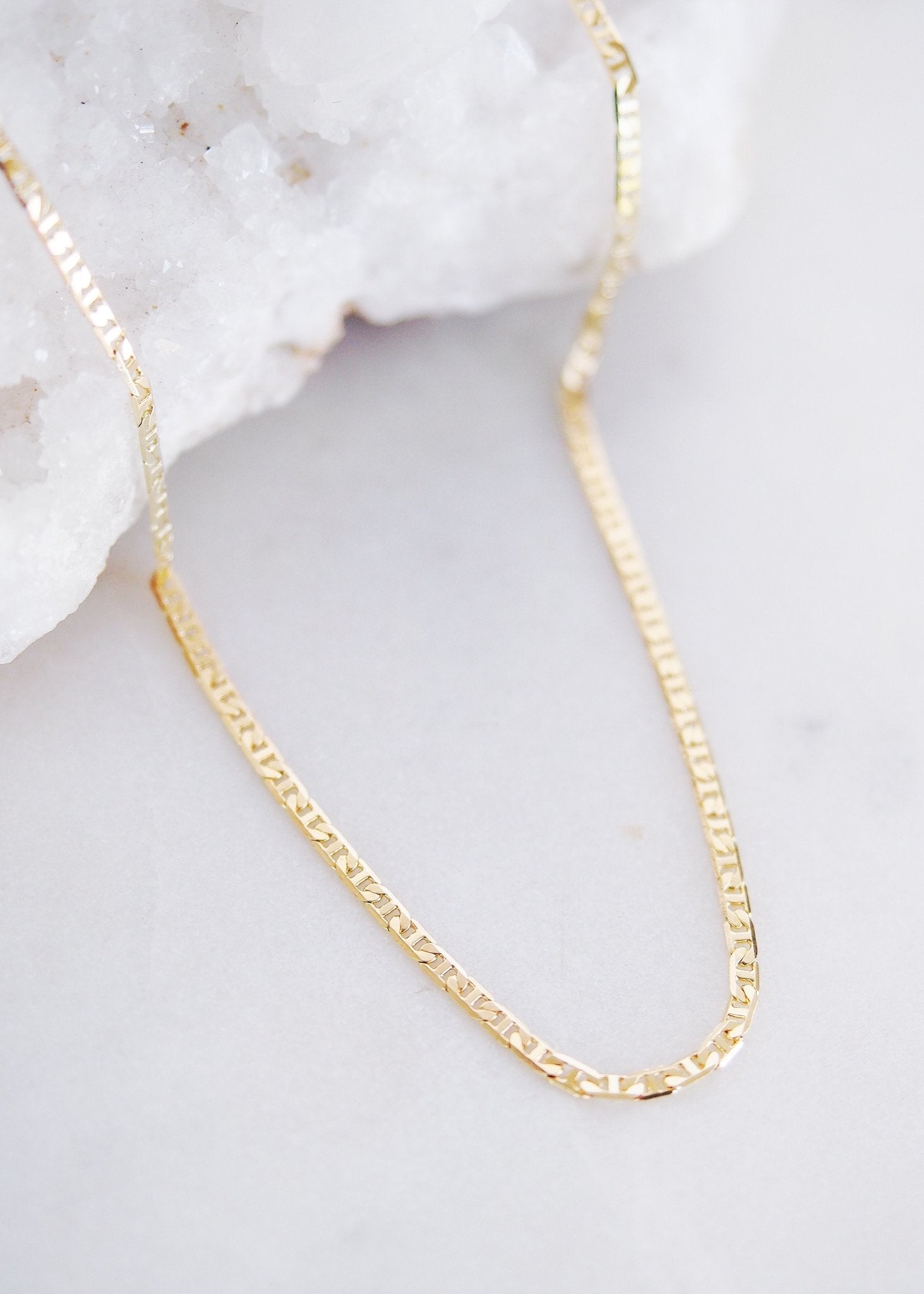 Gold Filled Mariners Chain Necklace - Kala