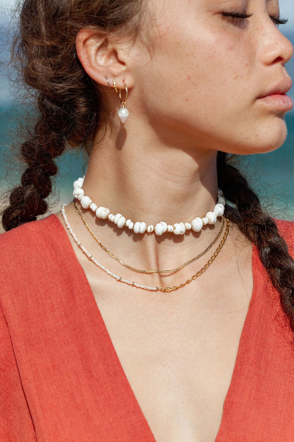 Gold Filled Mariners Chain Necklace - Kala