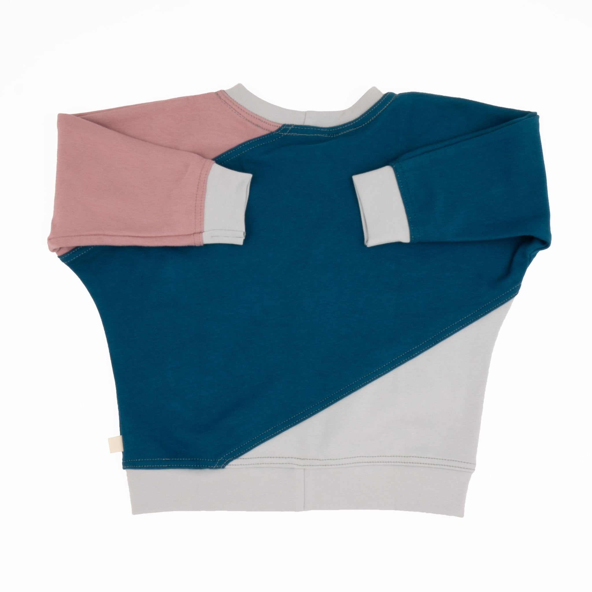 Toddler Diagonal Colorblock Sweatshirt
