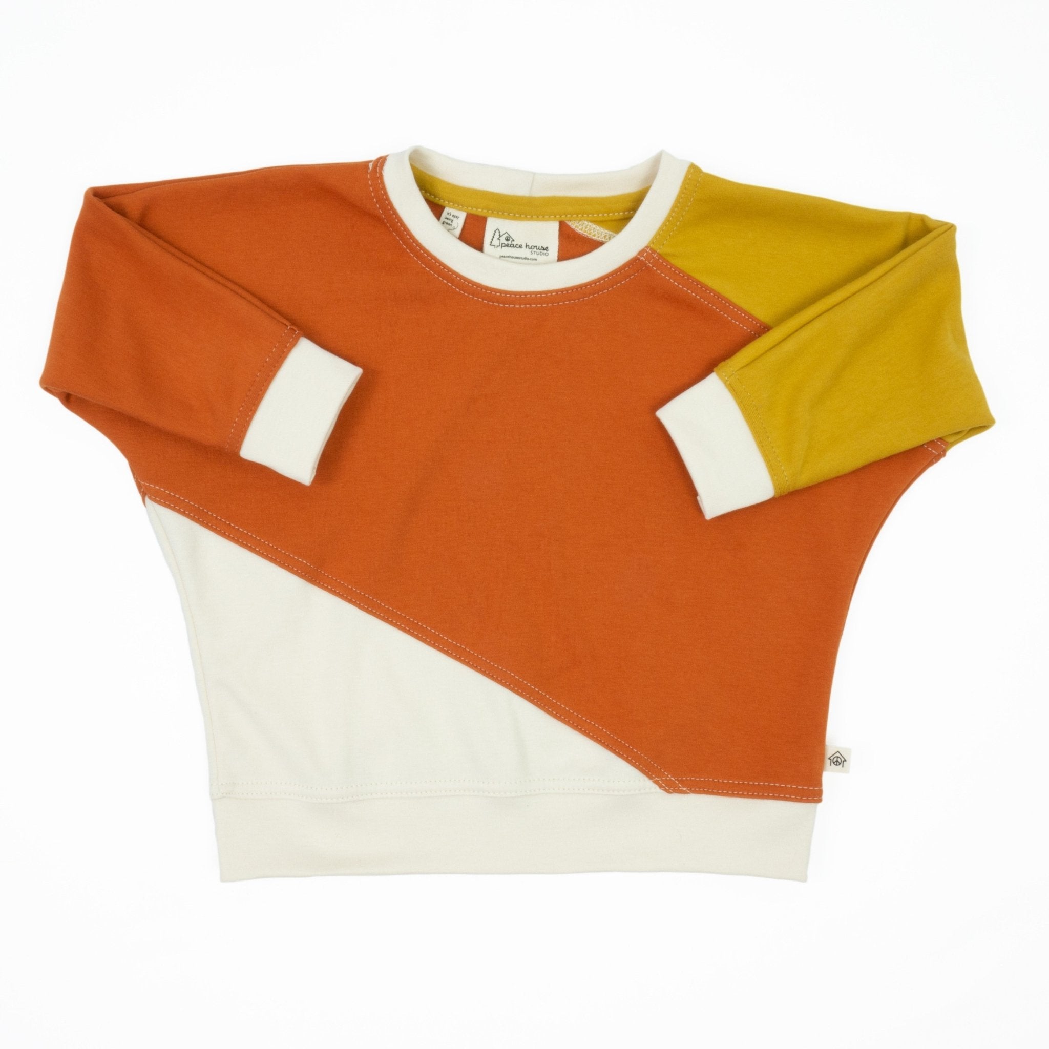 Toddler Diagonal Colorblock Sweatshirt